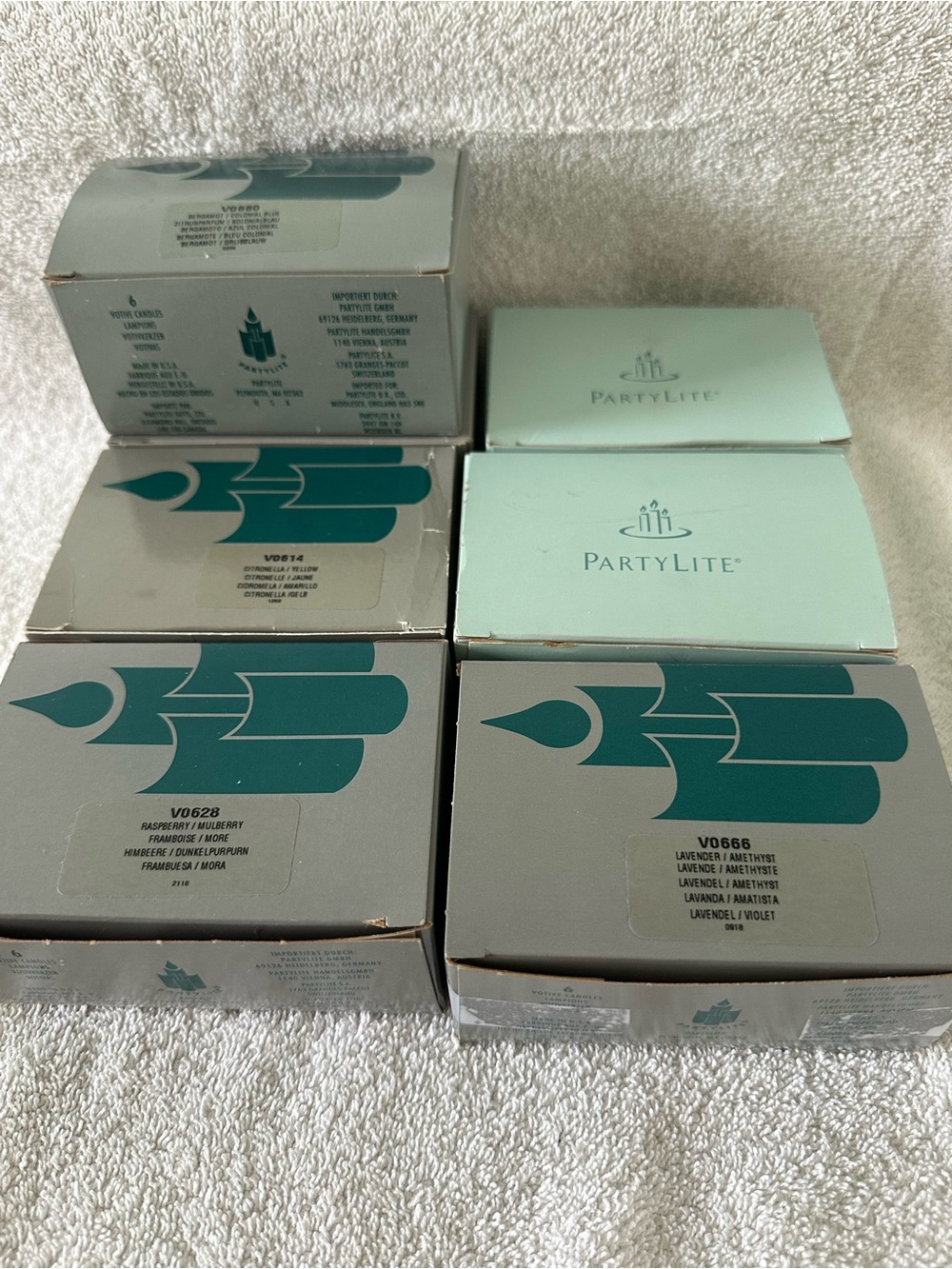 PartyLite Votive Candles (priced per box)